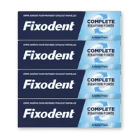 Fixodent Kleefpasta complete 4-pack
