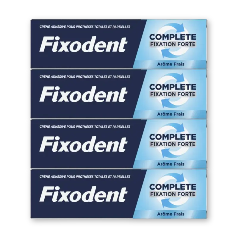 Fixodent Kleefpasta complete 4-pack