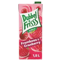 DubbelFrisss Framboos & cranberry