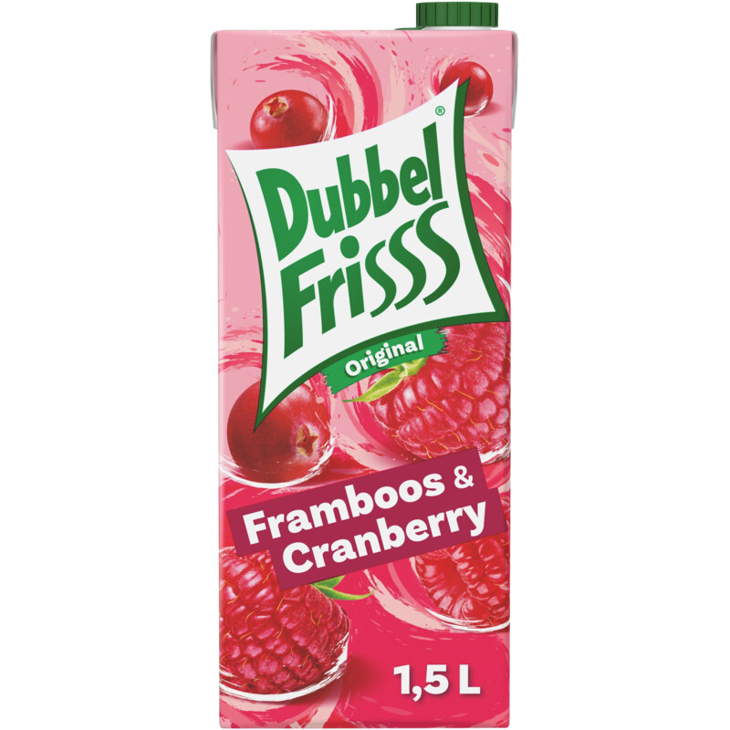 DubbelFrisss Framboos & cranberry