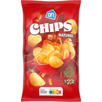 Een afbeelding van AH Chips naturel