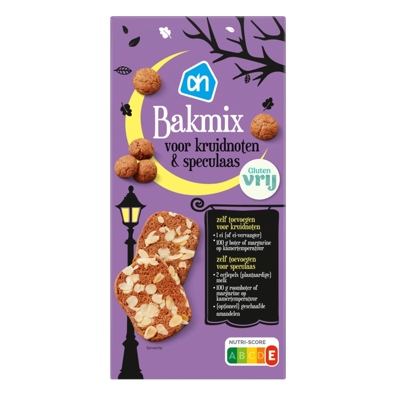 AH Glutenvrij Bakmix voor kruidnoten & speculaas
