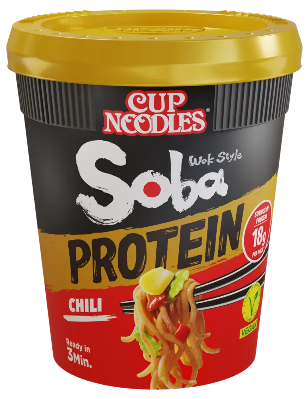 Nissin Soba protein chili