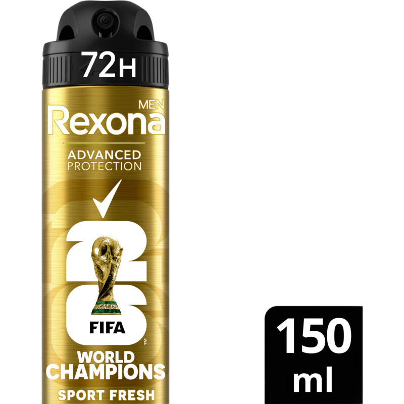 Rexona Men FIFA limited collection spray