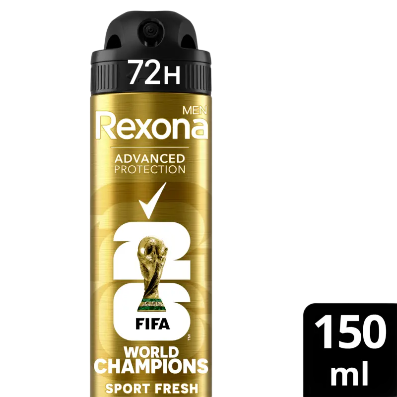 Rexona Men FIFA limited collection spray