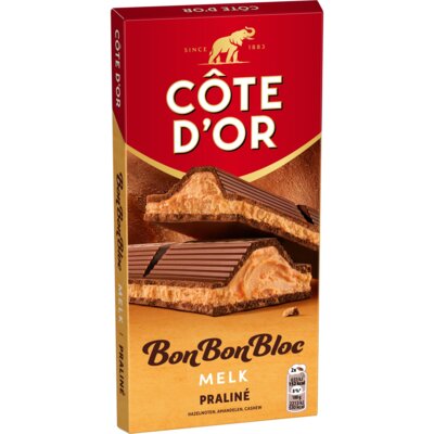pdp-image-Côte d'Or BonBonBloc chocoladereep praliné melk