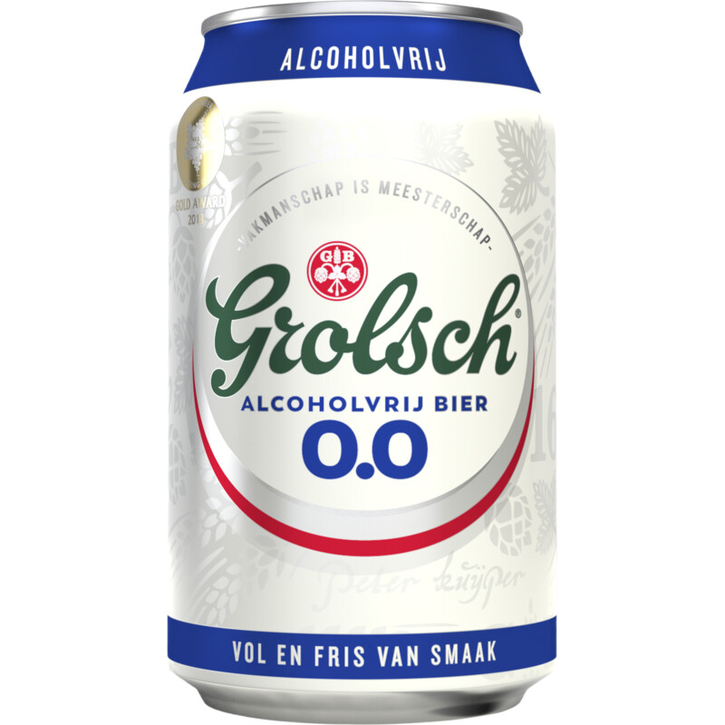 Grolsch 0.0% Alcoholvrij bier