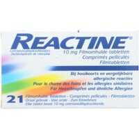 Een afbeelding van Reactine Hooikoortstabletten cetirizine 10mg