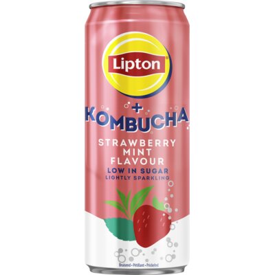 pdp-image-Lipton Ice tea kombucha strawberry mint flavour