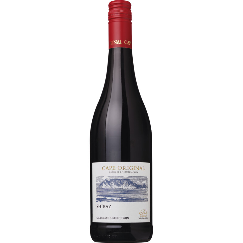 Een afbeelding van Cape Original Shiraz alcoholvrij