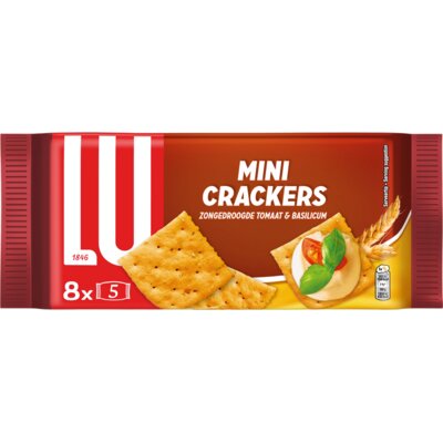 LU Mini crackers tomaat & basilicum