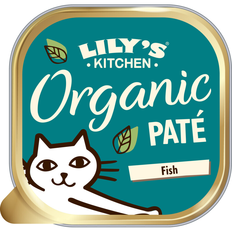Een afbeelding van Lily's Kitchen Organic paté met vis
