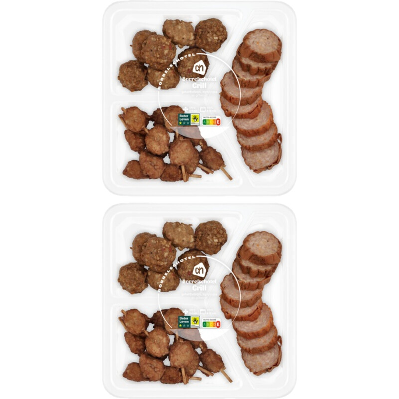 Een afbeelding van AH Grill borrelschotel 2-pack