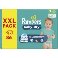 Pampers Baby-dry luiers maat 7 XXL pack