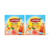 Lipton Ice tea black tea peach infusion 2-pack