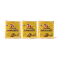 Leksands Knäcke extra krokant gebakken 3-pack