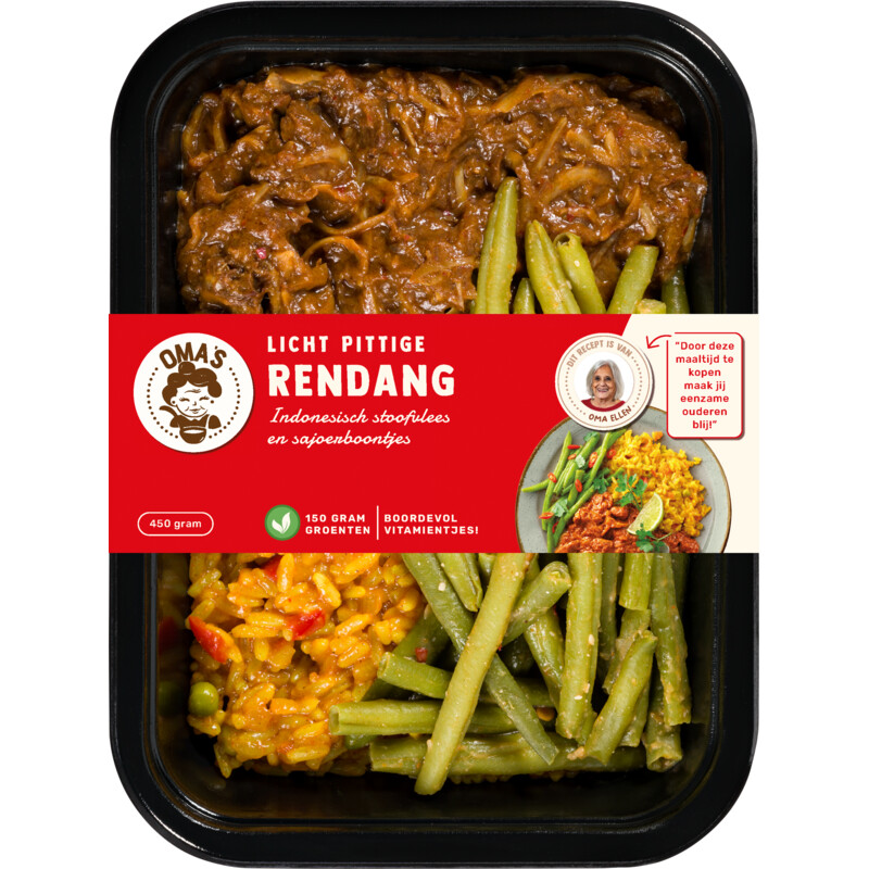 Een afbeelding van Oma's Licht pittige rendang