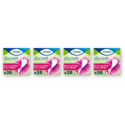 pdp-image-Tena Discreet ultra mini inlegkruisjes 4-pack