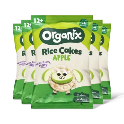 pdp-image-Organix Apple rice cake clouds 12m+ 5-pack