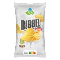 AH Biologisch Ribbelchips naturel