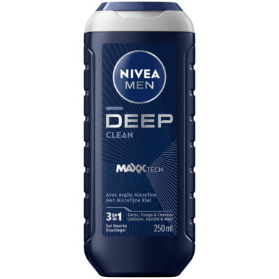 NIVEA Men deep clean shower gel