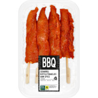AH BBQ scharrel kipfilethaasjes aan spies