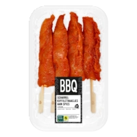 AH BBQ scharrel kipfilethaasjes aan spies