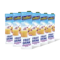 CoolBest Fruit drink passionfruit 6-pack
