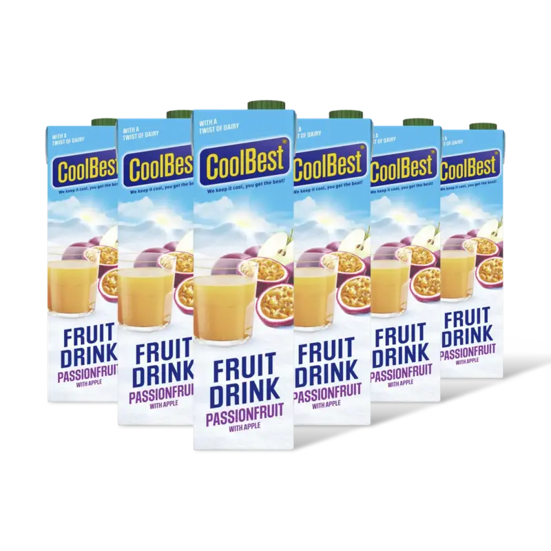 Fruit drink passionfruit 6-pack