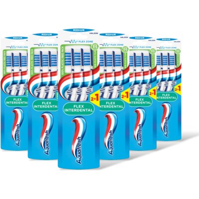 pdp-image-Aquafresh Flex interdental med tandenborstel 6pck