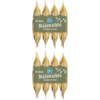 Een afbeelding van AH Mini maiswafels Italia. kruiden 2-pack
