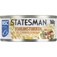 Een afbeelding van Statesman Tonijn stukken in zonnebloemolie