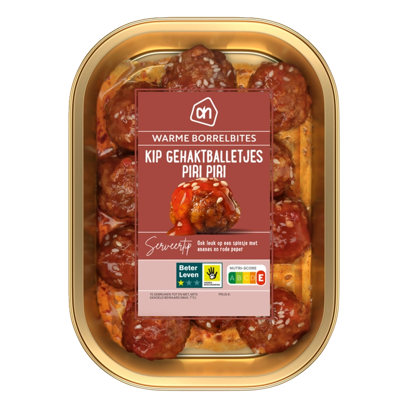 AH Kip gehaktballetjes piri piri