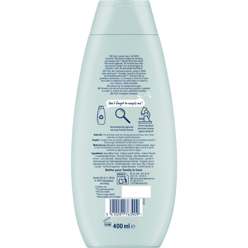 Een afbeelding van Schwarzkopf Anti-roos shampoo