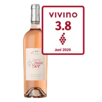 Domaine de Saint Ser Rosé biodynamic wine