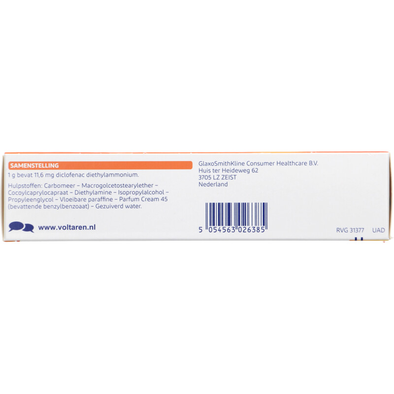 Een afbeelding van Voltaren Emulgel 1,16% gel