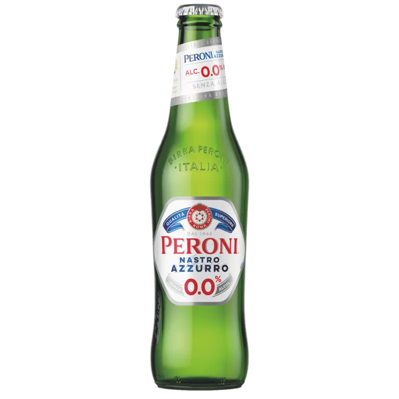 Nastro azzurro Italiaans bier 0.0%