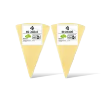 AH Biologisch Cheddar 48+ 2-pack