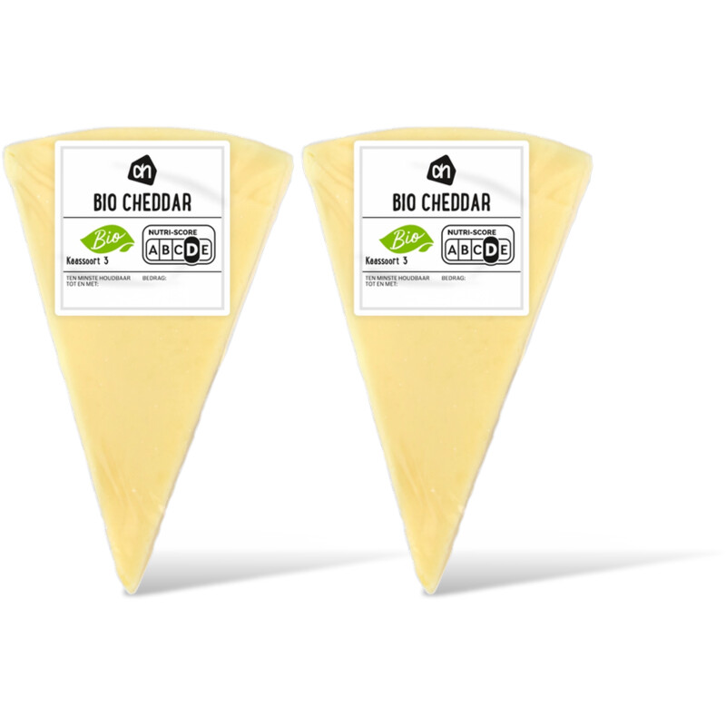 AH Biologisch Cheddar 48+ 2 pack