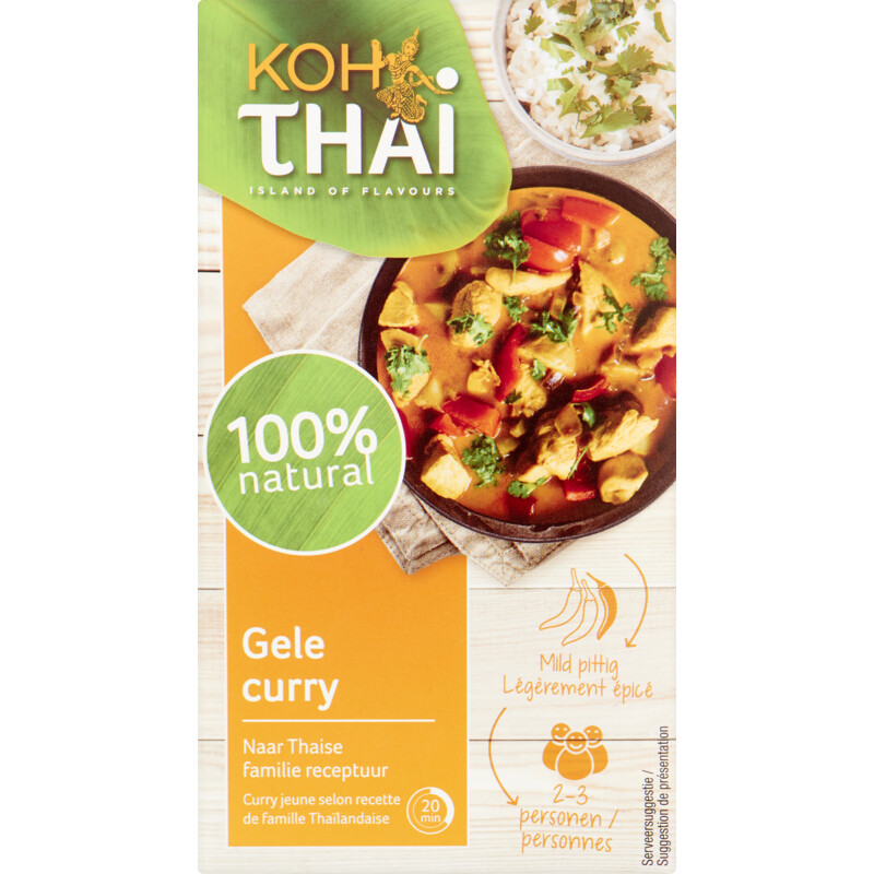 Een afbeelding van Koh Thai Yellow curry paste