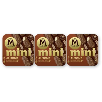 pdp-image-Magnum Mini almond 3-pack