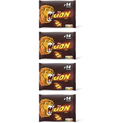pdp-image-Lion Mini melkchocolade uitdeelzak 4-pack