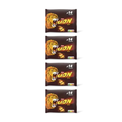 pdp-image-Lion Mini melkchocolade uitdeelzak 4-pack