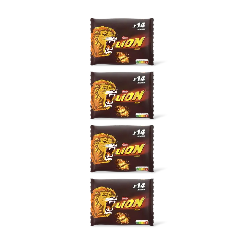 Mini melkchocolade uitdeelzak 4-pack