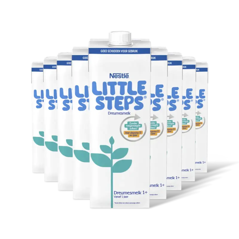 Nestlé Little Steps dreumesmelk 1 jaar+ 9-pack
