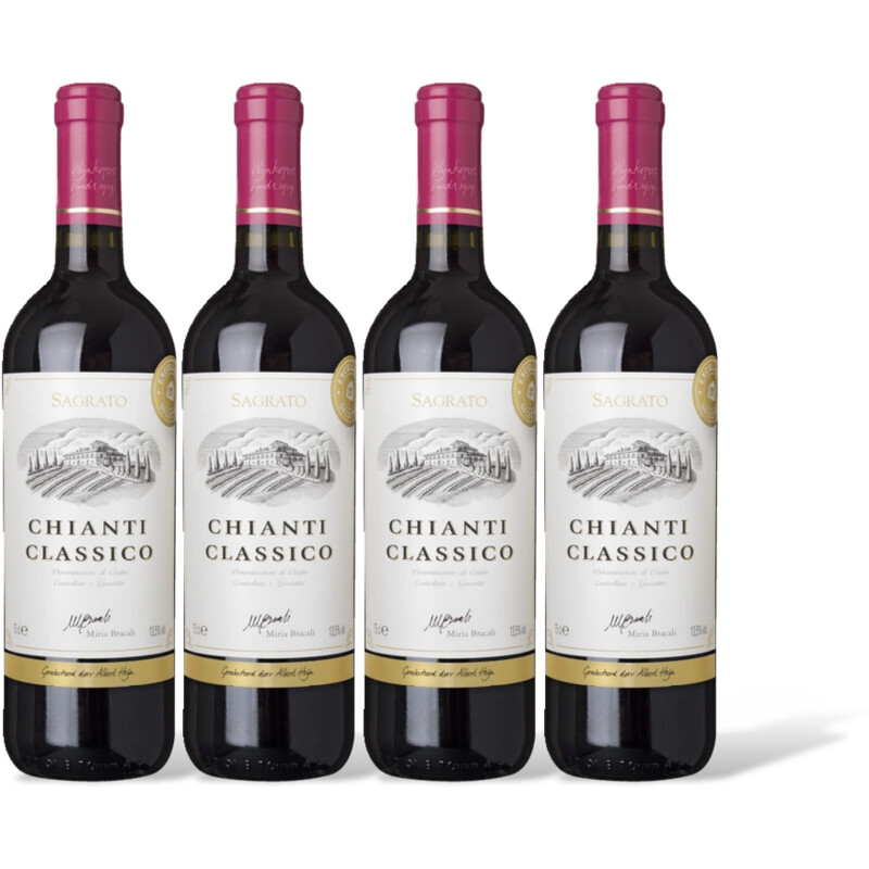 AH Excellent AH Excl Chianti Classico 4 flessen