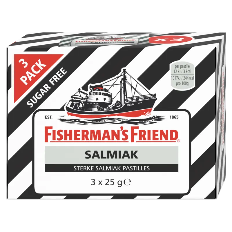 Fisherman's Friend Salmiak suikervrij