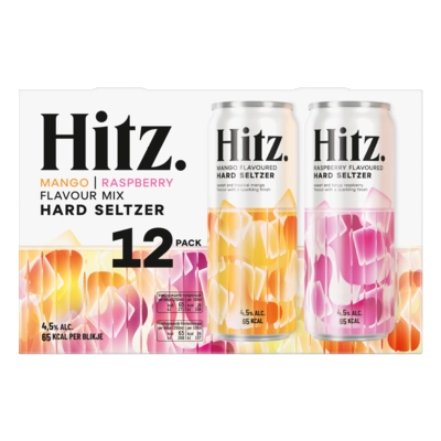 pdp-image-Hitz Hard seltzer raspberry mango 12-pack