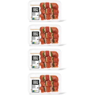 pdp-image-AH BBQ gekruide shaslick met spek 4-pack