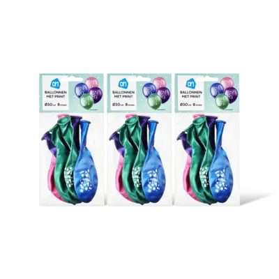 pdp-image-AH Ballonnen met print 3-pack